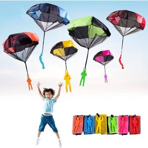 Jouets de parachute de 6 pièces pour les enfants, enchevêtrement jouets de  parachutistes en plein air gratuits Petits jouets pour enfants, parachute