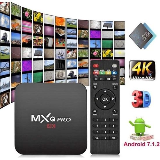 Décodeur multimédias TV Box 71 Miracast HD - Cdiscount TV Son Photo