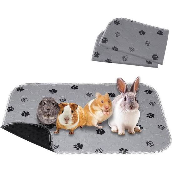 Tapis Pour Cage De Cochon D'Inde Lavable Couverture Absorbant Etanche