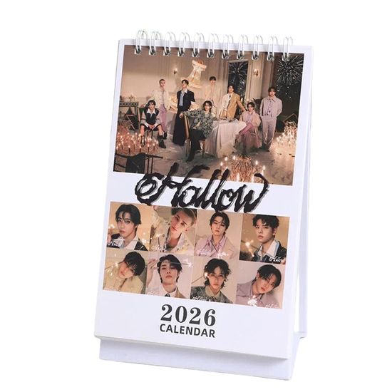 Calendrier De Bureau 2026 Stray Kids (SKZ) - 13x23 Cm - Pour Fans K-Pop - Décoration Bureau - Cadeau Fan