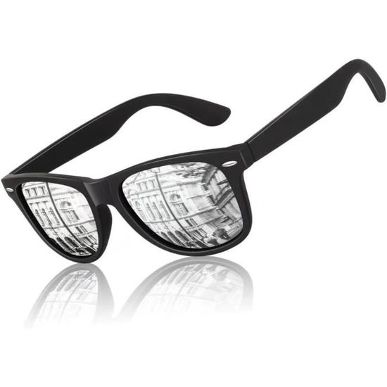 Grey Wolf Lunettes de soleil polarisées tendance pour homme