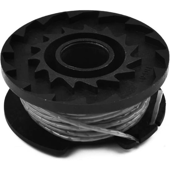 3 Bobines De Fil Débroussailleuse Bosch – Compatible EasyGrassCut 18/23/26 – Fil 1,6 Mm X 4 M – Recharge