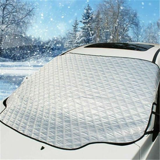Protege Pare Brise Givre 215 X 125 CM Bâche Pare Brise Protection Repliable pour La Plupart des Véhicules Couverture Pare-Brise Voiture Magnétique de Pare-Neige 245 X 145 cm Protege Pare Brise Givre 215 X 125 CM Bâche Pare Brise Protection Repliable pour La Plupart des Véhicules Couverture Pare-Brise Voiture Magnétique de Pare-Neige 245 X 145 cm