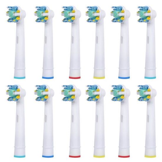 Têtes De Rechange Oral-B Trizone X4 : 4 Unités, Blanches, Compatibles Avec Les Brosses à Dents Oral-B