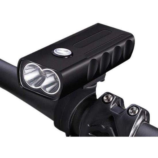 Phare avant de vélo rechargeable par USB Etanche IPX6