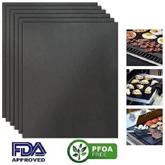 Tapis De Cuisson Silicone Pour Four 3x Tapis De Cuisson En Téflon Avec Revêtement Anti-adhésif (sans Tapis De Cuisine