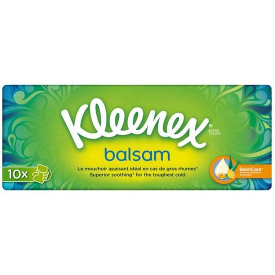 Kleenex Everyday - Lot De 9 Paquets De Mouchoirs Doux Et Pratiques (2304 Feuilles)