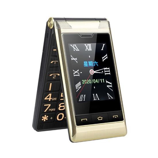 Téléphone à Clapet 2G Pour Personnes âgées – Simple, Portable, Neuf