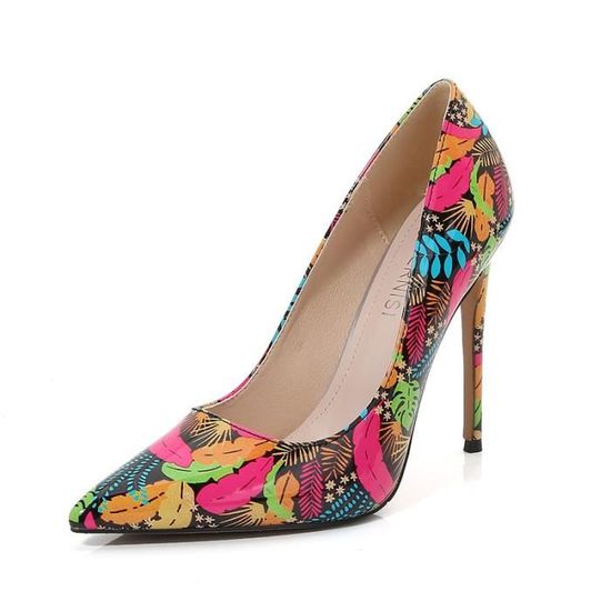 Escarpins colorés sales