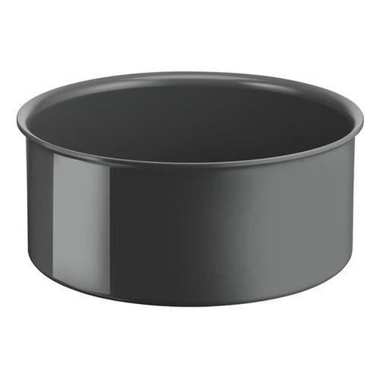 Tefal Ingenio Poignée amovible noire, Empilable, Verrouillage sécurité 3  points, Supporte jusqu'à 10 kg, Garantie 10 ans, Fabriqué en France L9863302