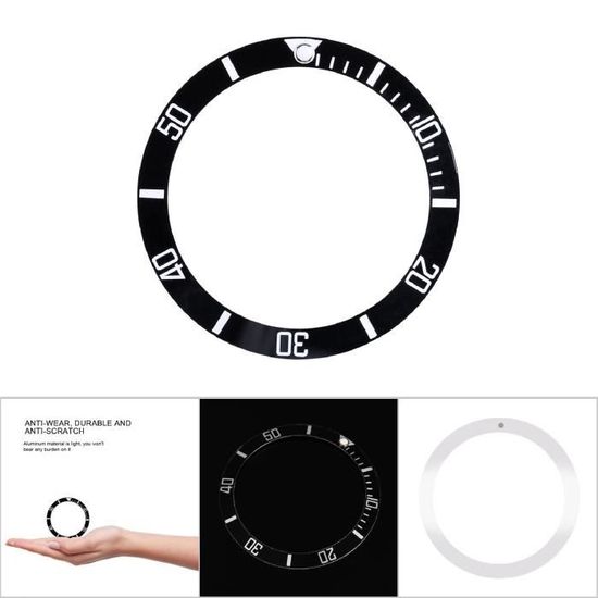 Bague D'insertion Pour Lunette De Montre - Diamètre Extérieur 36.5mm - Générique - Neuf