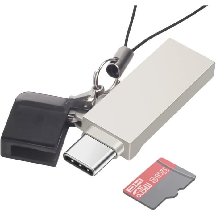 Lettore di schede SD per iPhone, iPad, adattatore con doppia porta USB-C e Lightning per schede SD, lettore di schede di memoria per fotocamera | Leroy Merlin