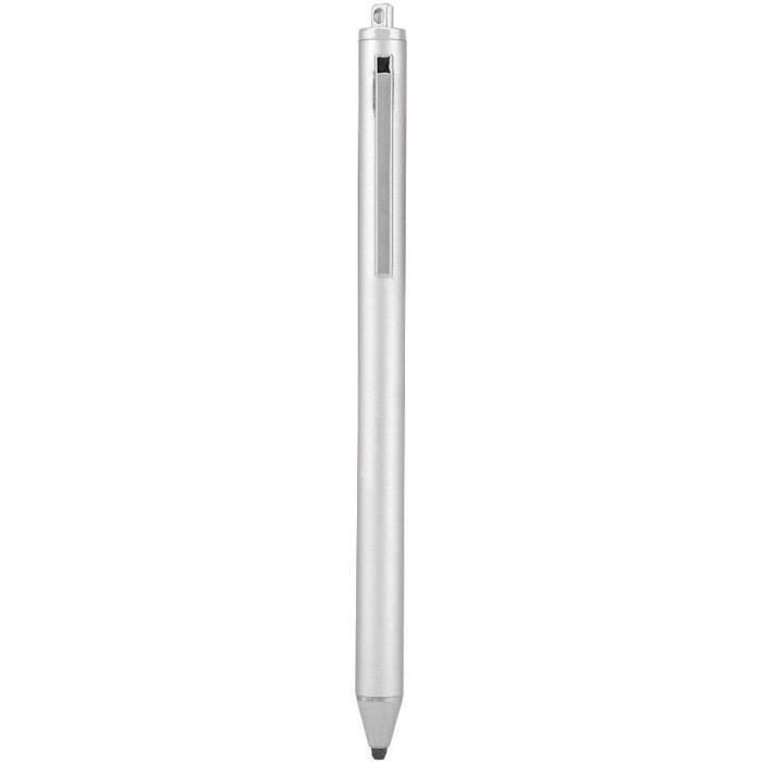 Stylet En Tissu Avec Pointe Fine Pour écrans Tactiles – Compatible Tablettes Et Smartphones, Couleur Argent