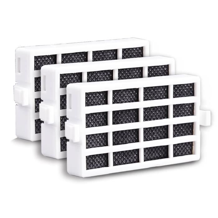 AquaHouse AH-WPA Lot de 3 filtres antibactériens pour Whirlpool Microban ANT001, ANT002, ANTF-MIC, Bauknecht Hygiene+ HYG001 Hygiene