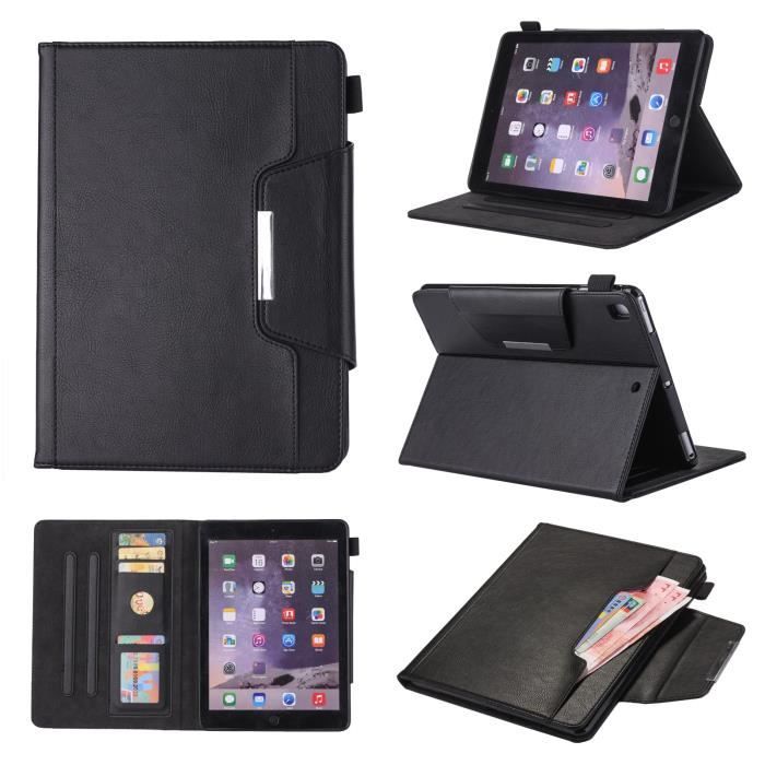 Coque pour Apple iPad 9,7- Retina WiFi - 6ème Génération, Housse avec étui de protection auto réveil / sommeil