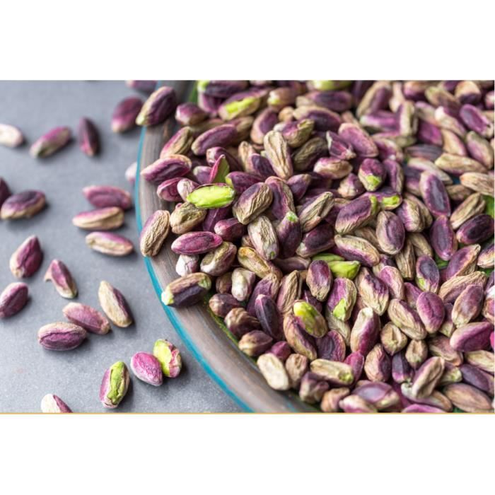Pistaches naturelles décortiquées 1 Kg