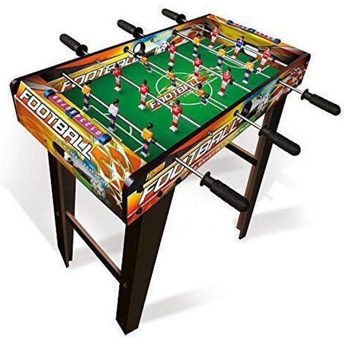 Villa Giocattoli 1018 - JEUX/JOUETS - BABY-FOOT - Villa jouets -Football Football Legend Stadium à 3brins, bois avec barres