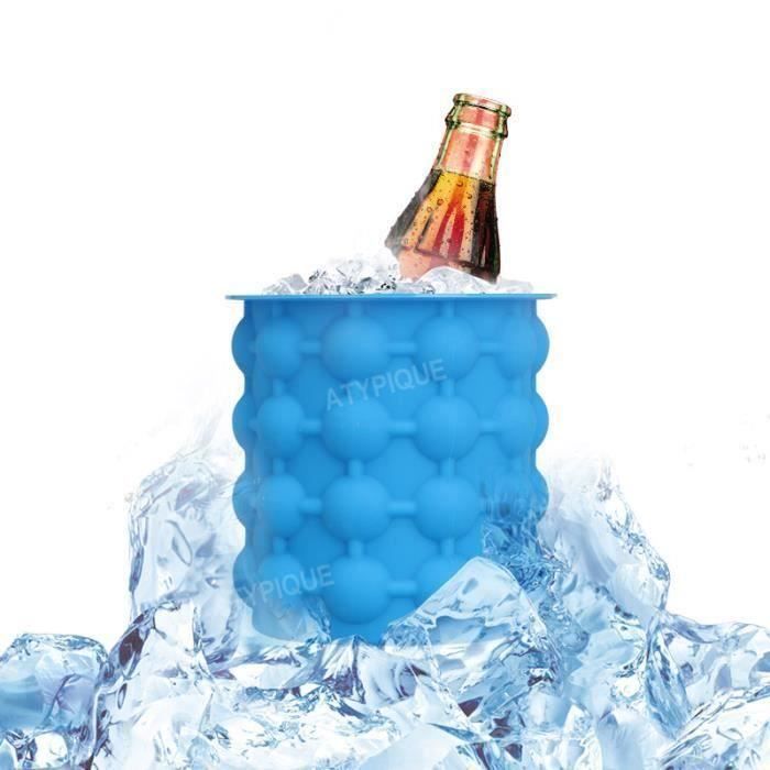 BAC GLAÇON MINUTE PRENIUM FACILE, PRATIQUE ET DURABLE - Glace, Cocktail, Boisson, Alcool, Bouteille, Vins, Champagne