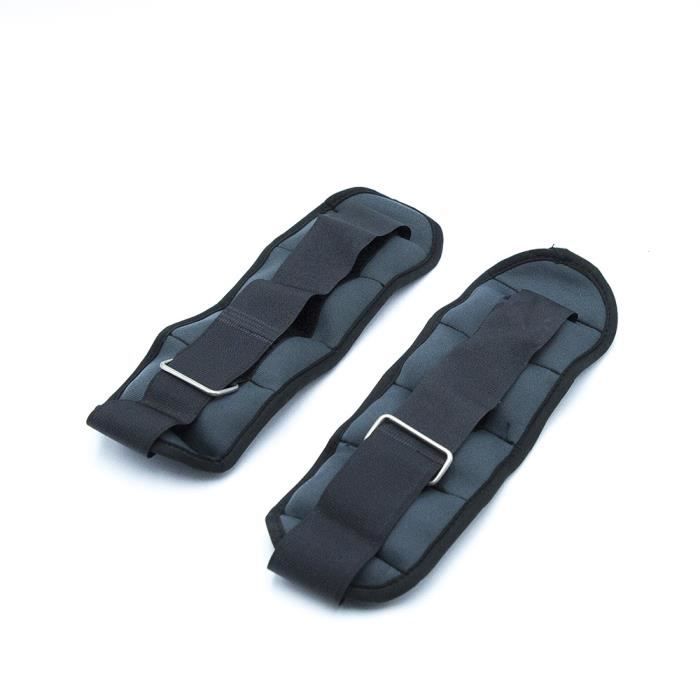 Bracelets lestés pour chevilles et poignets - lot de 2 - 0,5 Kg -