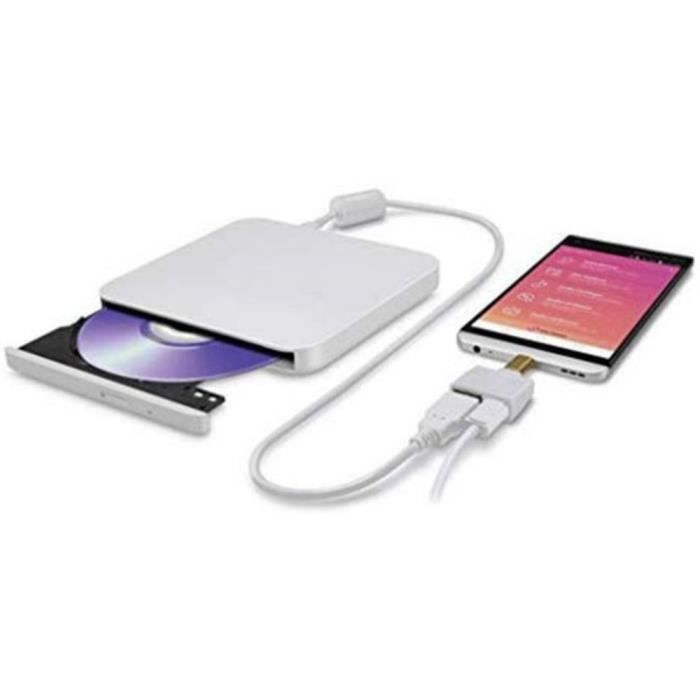Graveur DVD externe HL Data Storage GP95NW70.AHLE10B au détail USB 2.0 noir