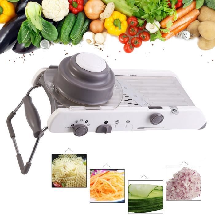 Multifonction Professionnelle Cuisine Couper les Legumes Fruit Facile à Nettoyer HB057