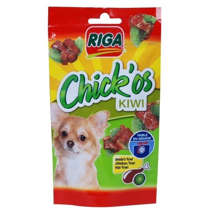 RIGA CHICK'OS kiwi pour chien
