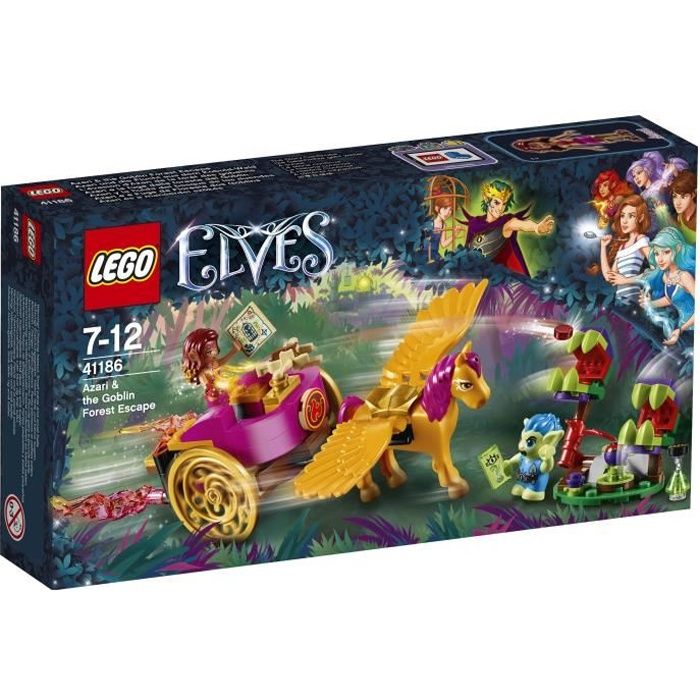 LEGO® Elves 41186 L'Évasion d'Azari de la Forêt des Gobelins