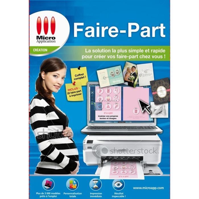 MICRO APPLICATION Faire-part