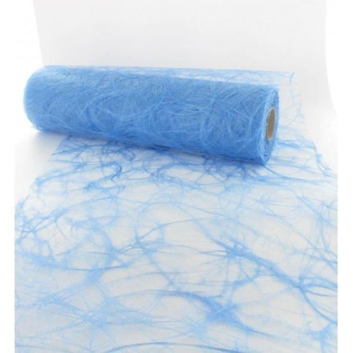 Chemin de table Sizoweb Bleu Ciel 30 cm x 5 m