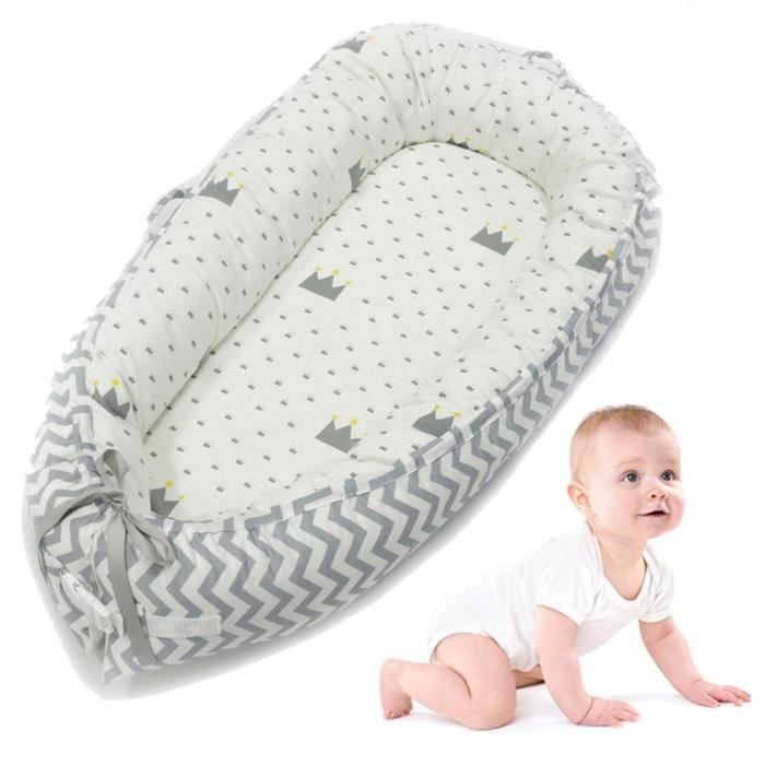 Bébé Chaise longue, Portable Super Doux et respirant pour nouveau-né bébé Berceau, résistant à l'eau Housse amovible p3#