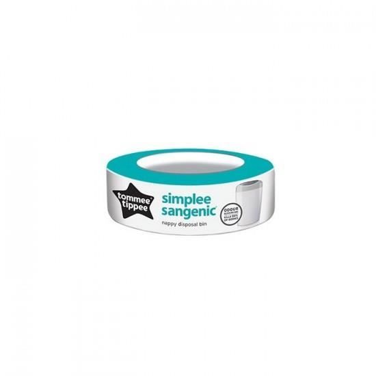18 Recharges pour Poubelles Simplee Sangénic Tommee Tippee