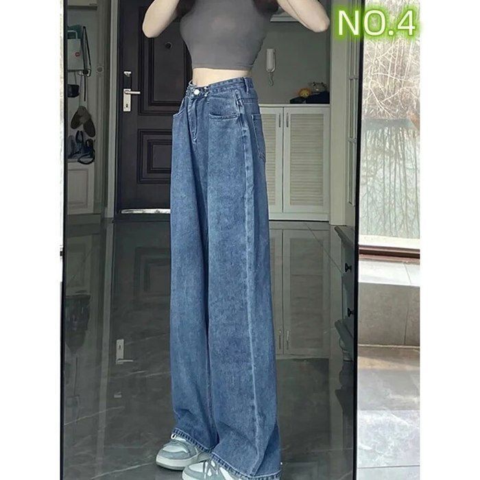 Pantalon Droit Vintage Années 90 - Blanc - Taille Haute - Taille 8 - État Parfait