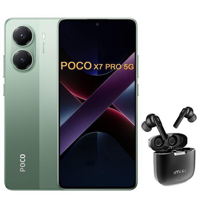 Smartphone XIAOMI POCO X7 Pro 5G Avec Ecouteur sans fil - vue 2