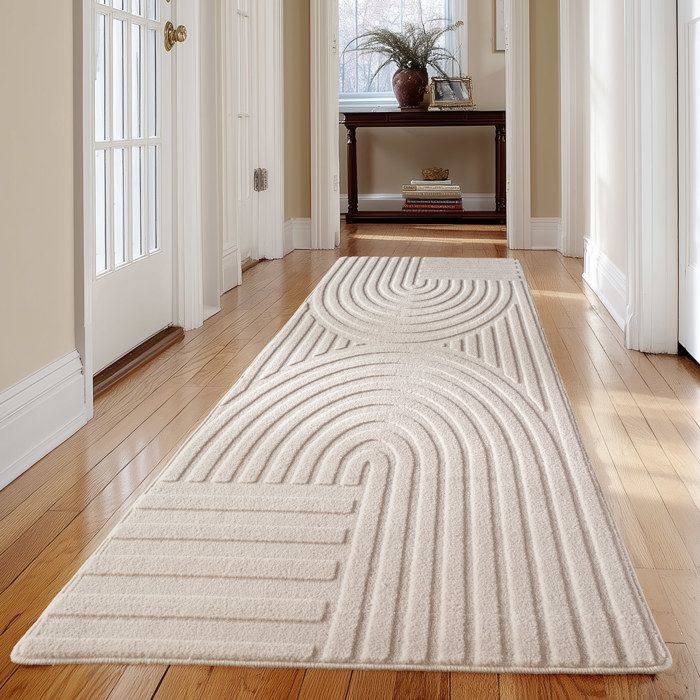 Tapis Moderne Berbère - 100% Polyester - Décoration Intérieur Salon - Plusieurs Tailles