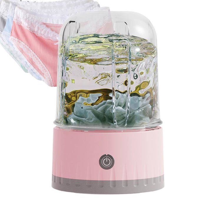 Mini Lave-linge Portable Pour Sous-vêtements & Vêtements Bébé | Sans Fil, Idéal Voyage & Petits Espaces