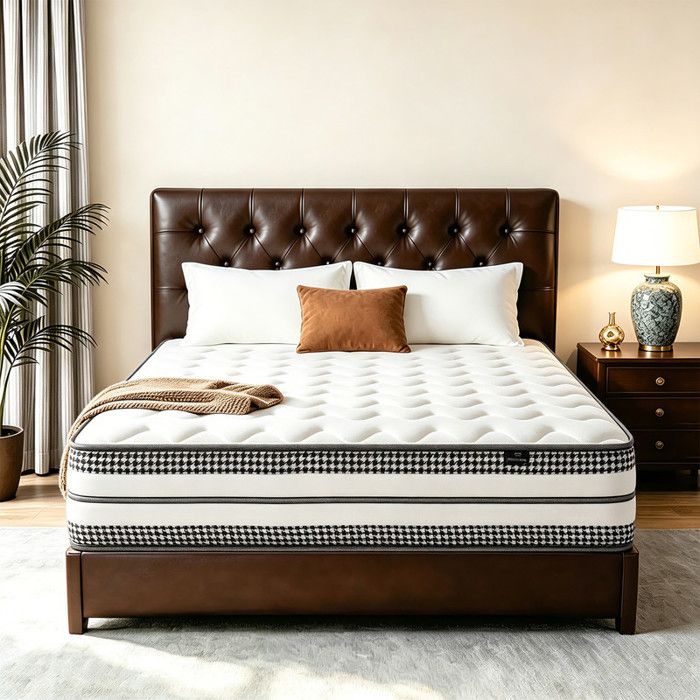 Matelas 90x200 cm - Épais 30 cm - Certifié Oeko-Tex ®- Ultra Respirante - Mousse Mémoire de Forme - Ergonomique 10 zones - Durable