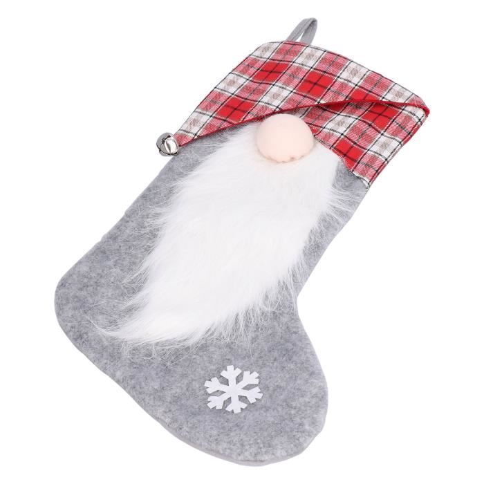 Lot De 3 Bas De Noël Chaussettes Cadeau à Suspendre Au Sapin - Déco De Fêtes, Neuf Avec étiquettes