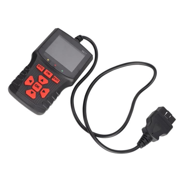 KW850 OBD2 Car Code Reader Scanner - Read & Clear Engine Fault Codes, Multilingual, With LCD Screen - View #12