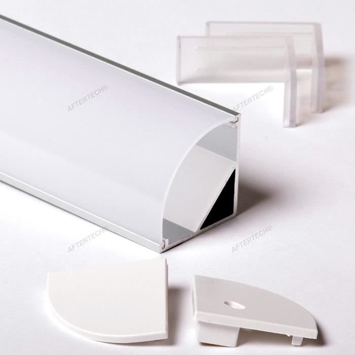 Jonction angle rentrant H70 mm - Blanc Perle RAL 1013 - (vendu à l'unité