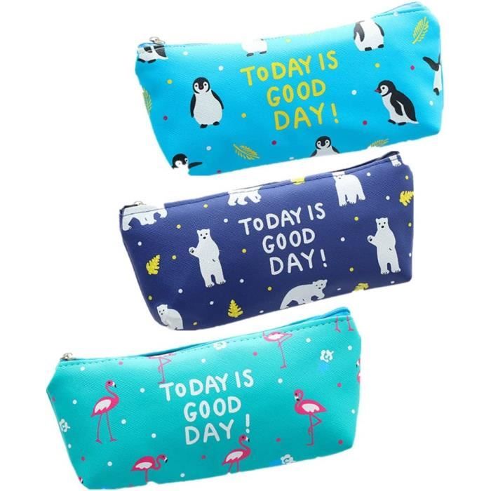 Trousse Cas Kawaii Crayon Animaux Cartoon Ours Panda Sac Boîte Pen For Trousse Cas Kawaii Crayon Animaux Cartoon Ours Panda Sac Boîte Pen For