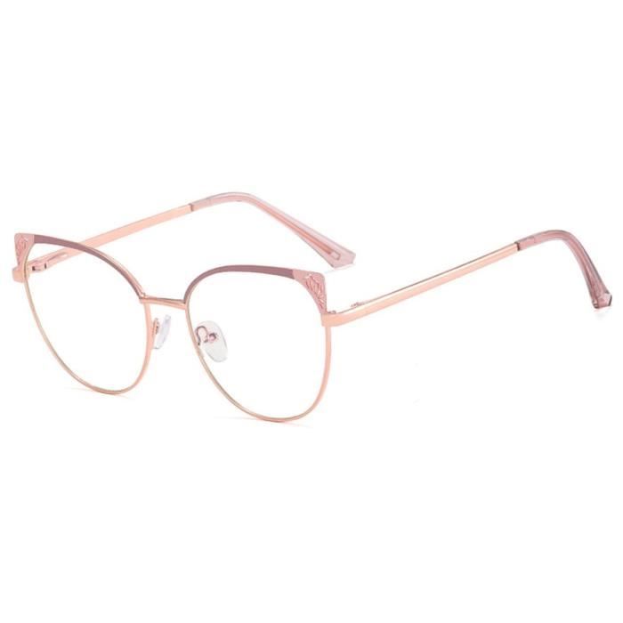 Dioptrie 3 50 Dousha rose transparent Lunettes de vue il de
