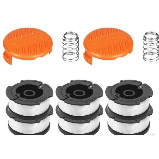 Bobine Fil + Capuchon Pour Débroussailleuse Black & Decker GL675 GL680 GL685 - Pièce Détachée
