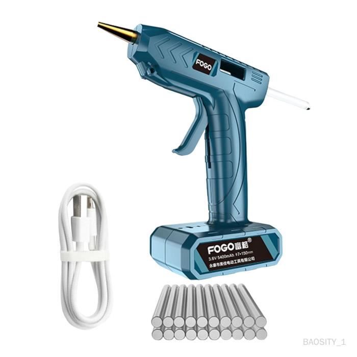 De à colle thermofusible fil avec bâtons de colle transparents alimenté ...