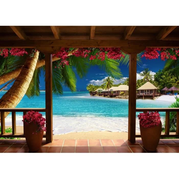 Papier Peint Panoramique Forêt Nature 77 - Salon Chambre Cuisine Couloir Intisse 192 X 192 Cm Smart 90887430