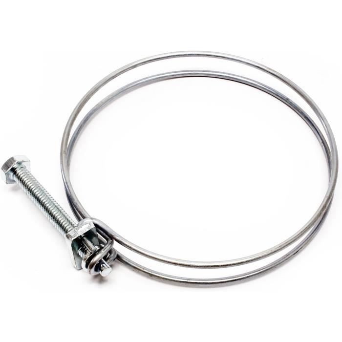 XM4395-Lot De 100 Colliers De Serrage Avec Clou Taille Ronde Pour