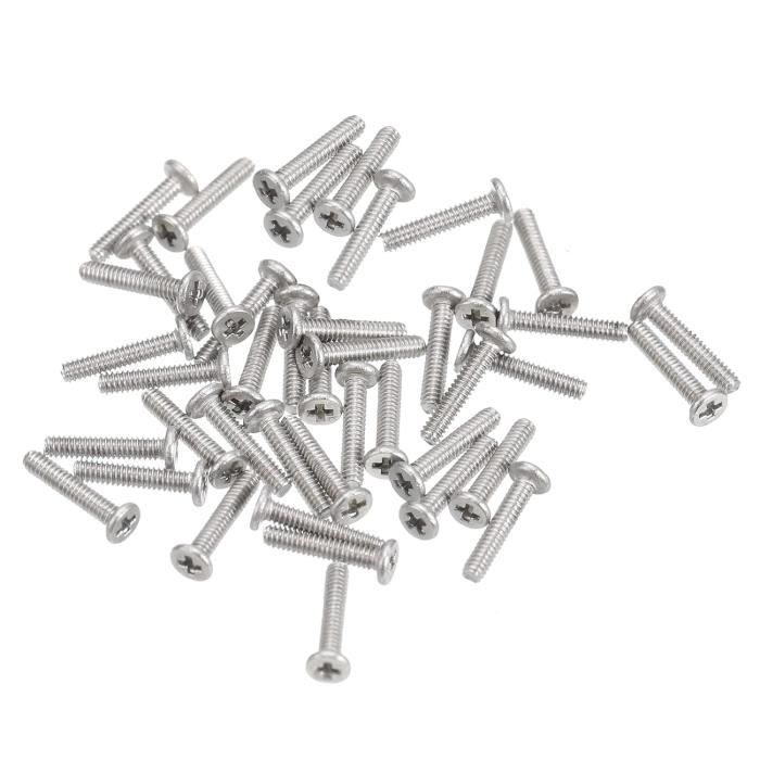 Lot De 50 Vis Métaux Zinguées – 6 X 40 Mm – Générique – Trace De Stockage