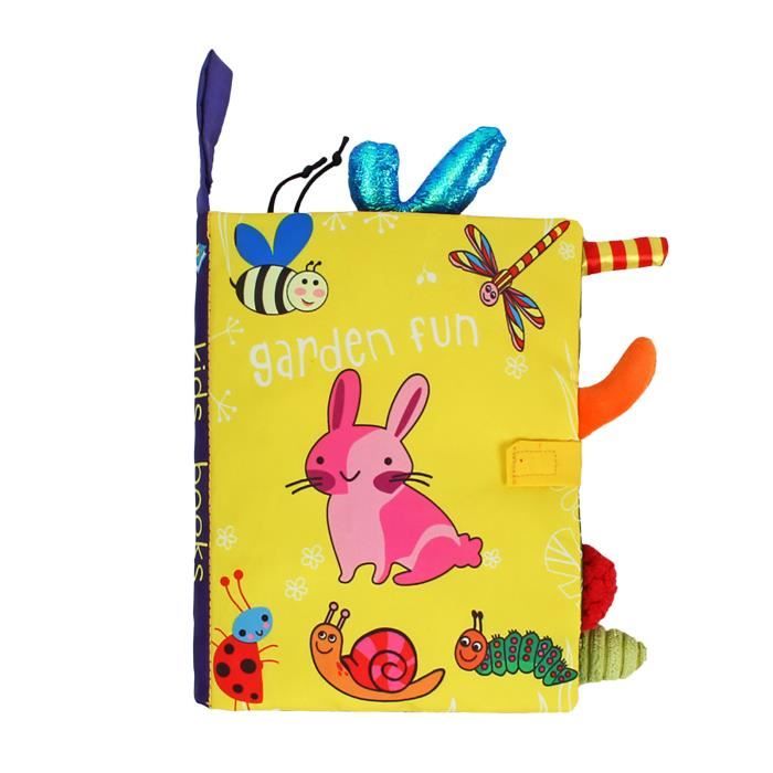 Enfants 3d Animaux Queues Tissu Livre Bebe Puzzle Jouet D Apprentissage Educatif Coffret Cadeau Bebe Ys706 Multicolore Cdiscount Pret A Porter