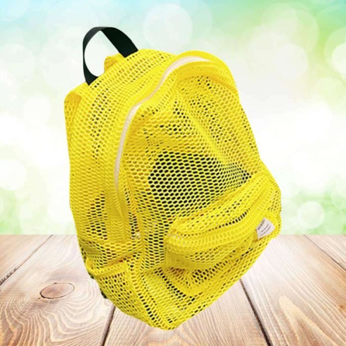 Sac transparent jaune cheap