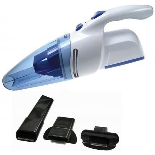 Aspirateur de voiture 12V eau et poussieres sur allume cigare