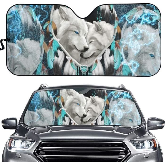 Pare-soleil De Voiture Amusant Pour Conduite De Cheval - Pliable - Pour Fenêtre Avant De Voiture - Pour Voitures, SUV, Camion - 144,8 X 69,8 Cm